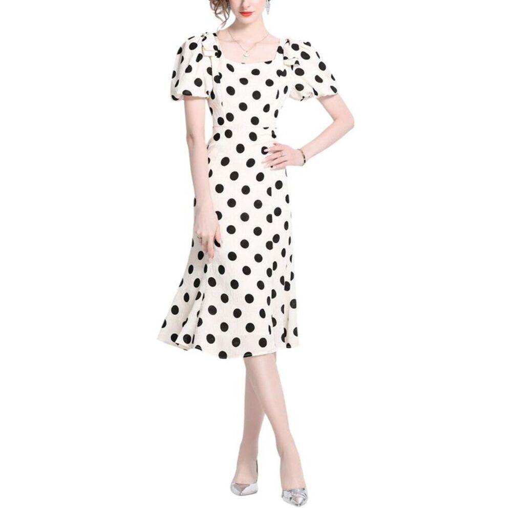Elaine Womens  Midi Dress